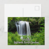 Droge Herfsten, Highland North Carolina Briefkaart (Voorkant / Achterkant)