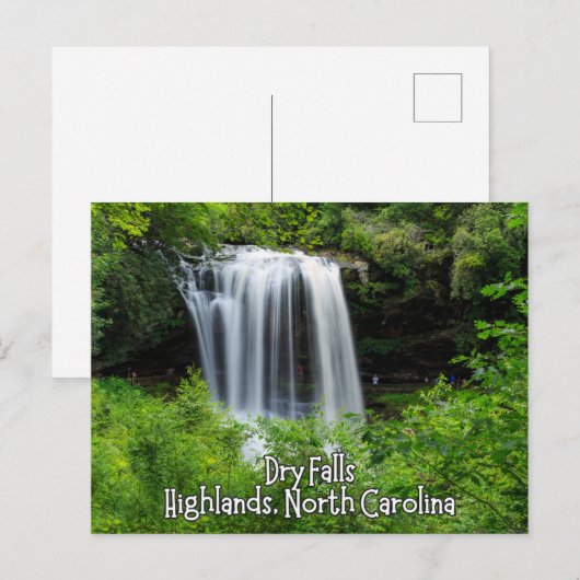 Droge Herfsten, Highland North Carolina Briefkaart (Voorkant / Achterkant)