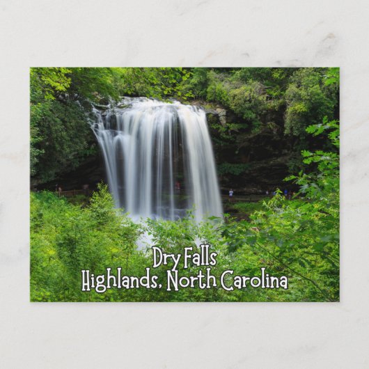 Droge Herfsten, Highland North Carolina Briefkaart (Voorkant)