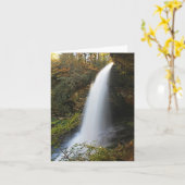 Droge Herfsten Kaart (Gele Bloem)