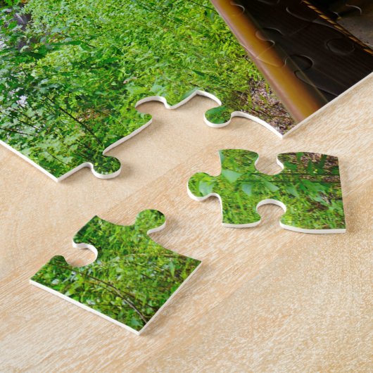 Droge Herfsten North Carolina. Legpuzzel (Zijkant)