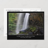 Droge Herfsten Waterval Briefkaart (Voorkant / Achterkant)