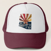 Droge hitte Arizona State Trucker Pet (Voorkant)