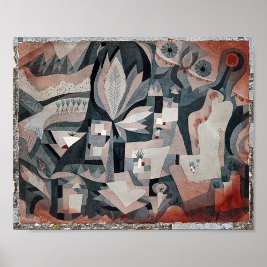 Droge Koeler Tuin | Paul Klee | Poster (Voorkant)