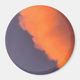 Droge, magische wolken in droomachtige, magische k magneet