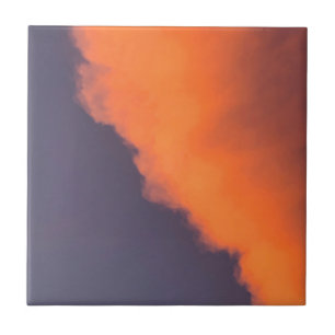 Droge, magische wolken in droomachtige, magische k tegeltje