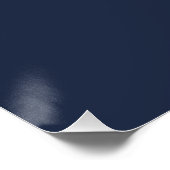Droge Motivatie | Marginale Winsten | Midnight Ber Perfect Poster (Hoek)