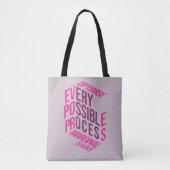 Droge Motivatie | Marginale Winsten | Tote Bag (Voorkant)
