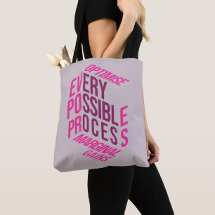 Droge Motivatie Marginale Winsten Tote Bag