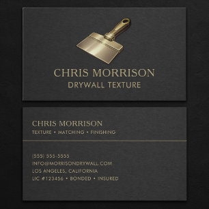 Droge muur Textuur Professioneel Visitekaartje