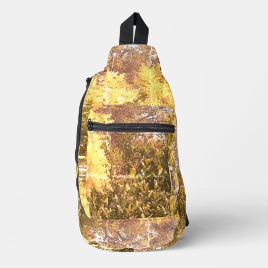 "Droge Natuur" betekent Sling Bag (Voorkant)