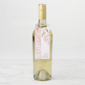 Droge olierijter Blush Pink ID817 fles Hang. Flessenhanger (Op fles)