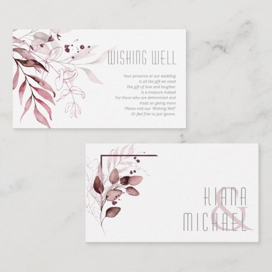 Droge olievloeistof V2 Burgundy ID817 Informatiekaartje (Voorkant / Achterkant)