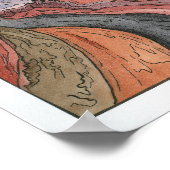 Droge Oog Poster (Hoek)