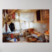 Droge reiniger - de wasruimte poster (Voorkant)