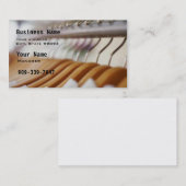 Droge reinigers of wasgoed visitekaartje (Voorkant / Achterkant)