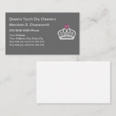 Droge reinigingsVisitekaartjes Visitekaartje (Voorkant / Achterkant)