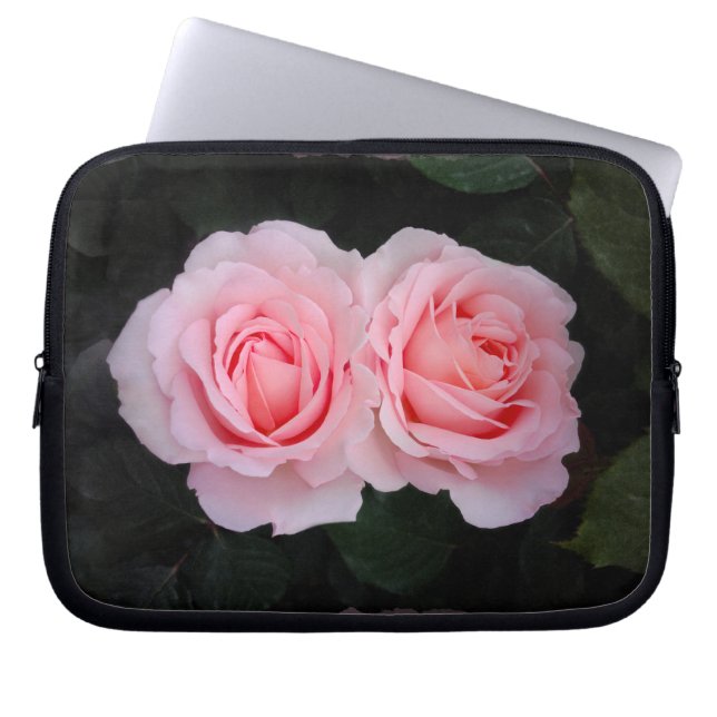 Droge Rozen Neopreen laptophoezen Laptop Sleeve (Voorkant)