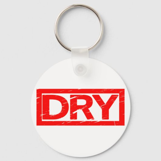 Droge stempel sleutelhanger (Voorkant)