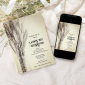 Droge Tarwekorrels Lammas-dagviering Kaart