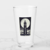 Droge Tortugas Florida vuurtoren maan Glas (Voorkant)