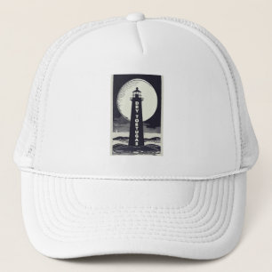 Droge Tortugas Florida vuurtoren maan Trucker Pet