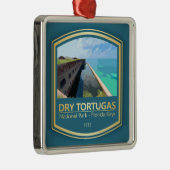 Droge Tortugas NP (PF1) Metalen Ornament (Rechts)