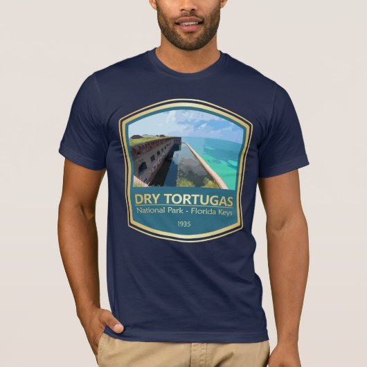 Droge Tortugas NP (PF1) T-shirt (Voorkant)