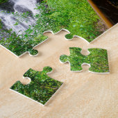 Droge Watervallen North Carolina Legpuzzel (Zijkant)