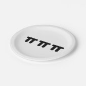 Drogen ㅠ ㅠ Koreaanse emoticon Papieren Bordje (Gekanteld)