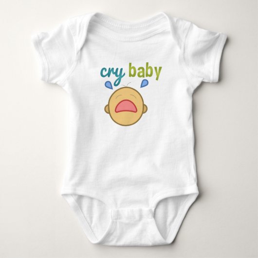 Drogen van Baby Fine Jersey T-Shirt (Voorkant)