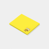 Drogen van Baby Geel FaceFancy Geel Post-it® Notes (Schuin)