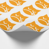 Drogen van Emoji Cat Cadeaupapier (Hoek)