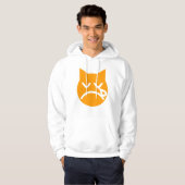 Drogen van Emoji Cat Hoodie (Voorkant volledig)
