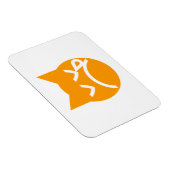 Drogen van Emoji Cat Magneet (Rechterzijde)