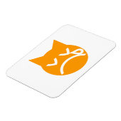 Drogen van Emoji Cat Magneet (Linkerzijde)