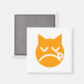 Drogen van Emoji Cat Magneet (Voorkant / Achterkant)