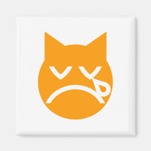 Drogen van Emoji Cat Magneet