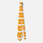Drogen van Emoji Cat Stropdas (Voorkant)