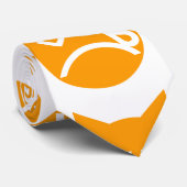 Drogen van Emoji Cat Stropdas (Opgerold)