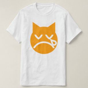 Drogen van Emoji Cat T-shirt