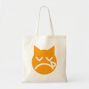 Drogen van Emoji Cat Tote Bag