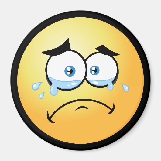 Drogen van Emoji Large Magneet (Voorkant)