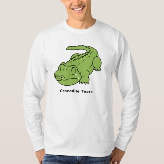 Drogen van groene krokodillen Shirt Polo Mannen Vr (Voorkant)