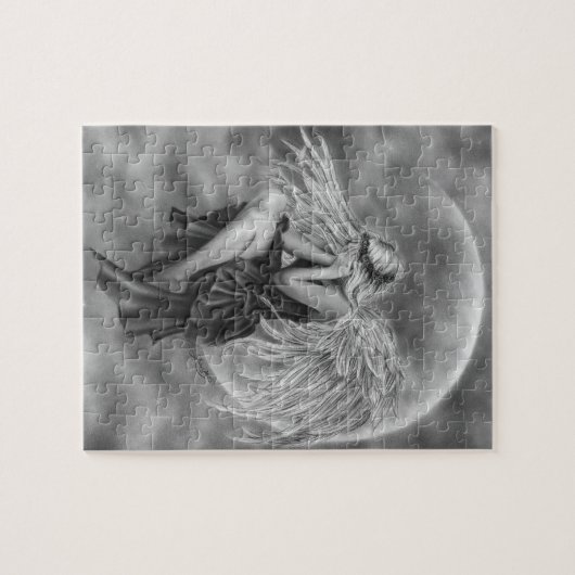 Drogen van Moon Angel Jigzaag Puzzle Legpuzzel (Horizontaal)