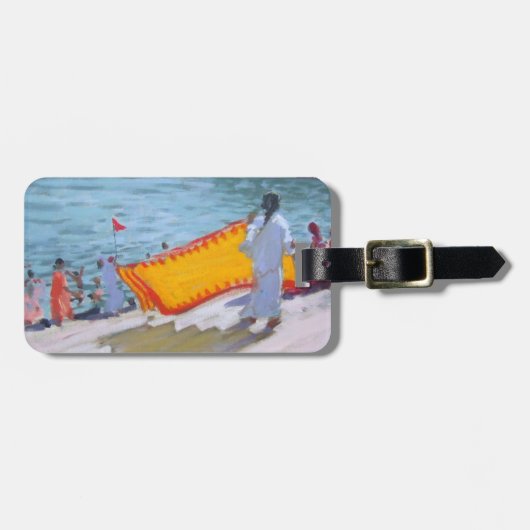 Drogen van Sari Pushkar Bagagelabel (Voorkant horizontaal)