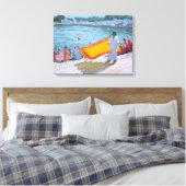 Drogen van Sari Pushkar Canvas Afdruk (Insitu (Slaapkamer))