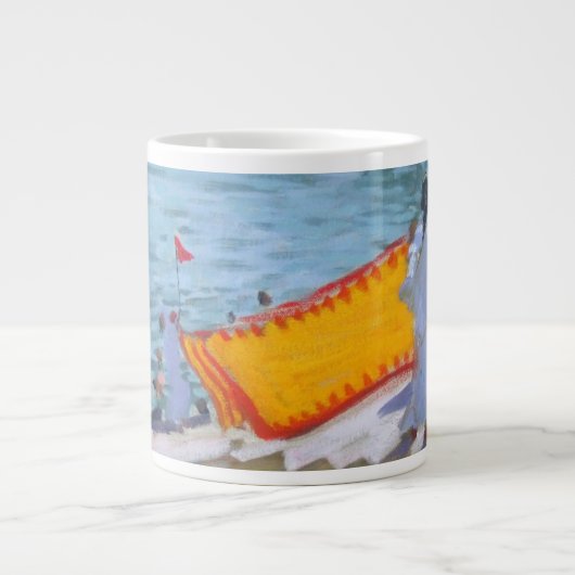 Drogen van Sari Pushkar Grote Koffiekop (Voorkant)