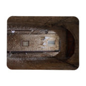 Drogen wasgoed in Toscane rechthoekige magneet (Horizontaal)