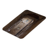 Drogen wasgoed in Toscane rechthoekige magneet (Linkerzijde)